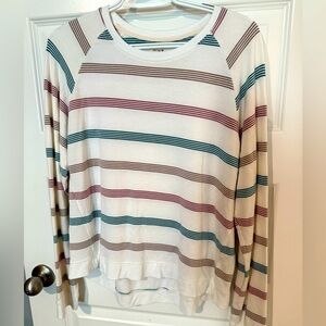 Thread & Supply Striped Long Sleeve Top